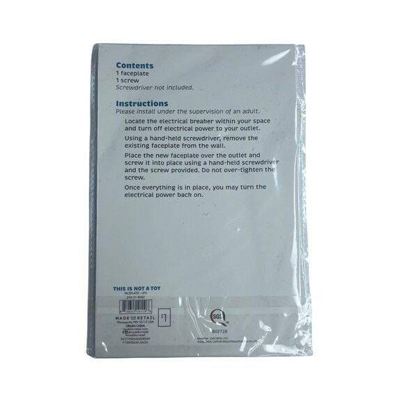 UFO Decorative Faceplate For Standard Outlets Plugs Green New - Picture 2 of 2